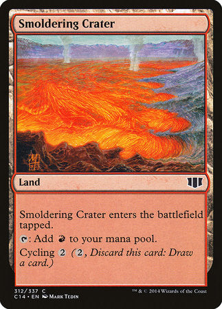 Smoldering Crater [Commander 2014] | Black Swamp Games