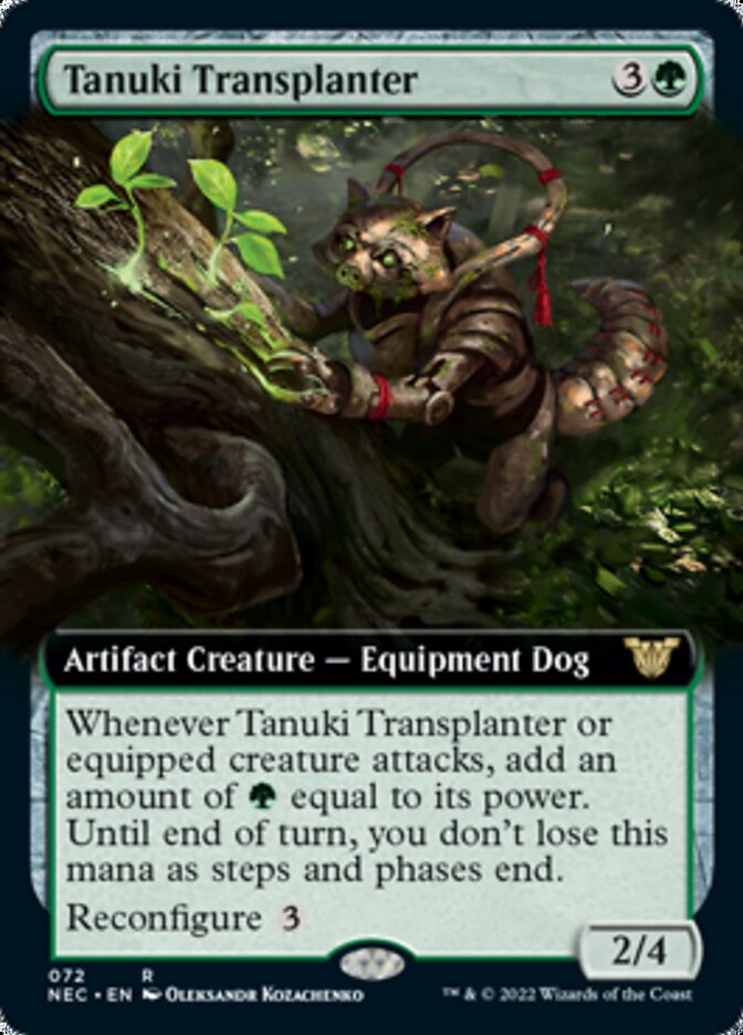 Tanuki Transplanter (Extended) [Kamigawa: Neon Dynasty Commander] | Black Swamp Games