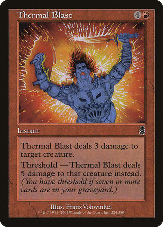 Thermal Blast [Odyssey] | Black Swamp Games