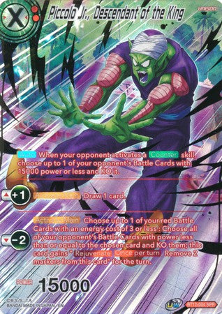 Piccolo Jr., Descendant of the King (SPR) [BT12-004] | Black Swamp Games