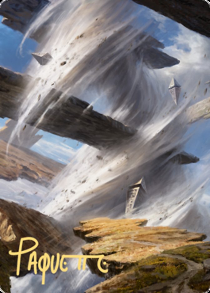 Plains 2 Art Card (Gold-Stamped Signature) [Zendikar Rising Art Series] | Black Swamp Games