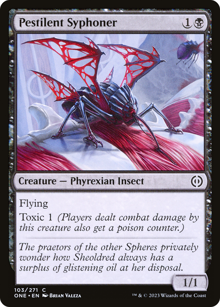 Pestilent Syphoner [Phyrexia: All Will Be One] | Black Swamp Games