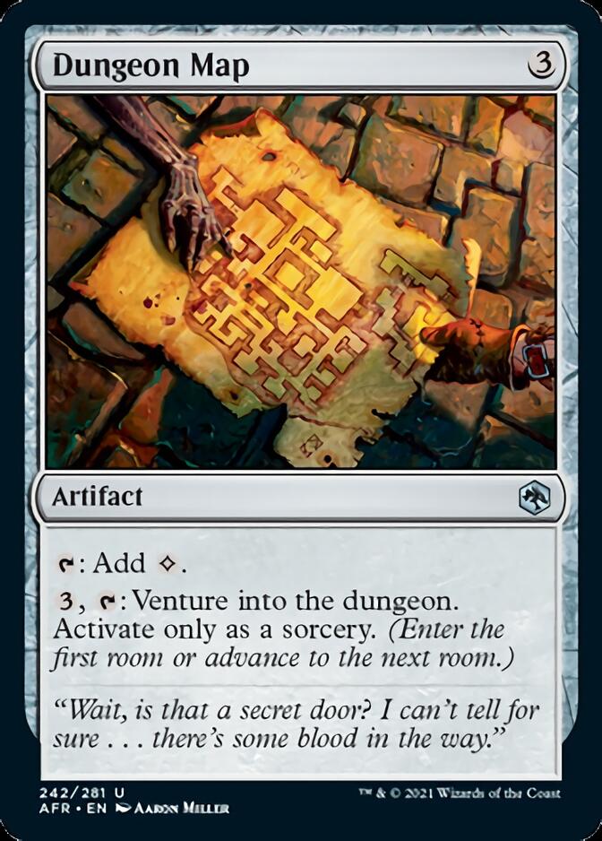 Dungeon Map [Dungeons & Dragons: Adventures in the Forgotten Realms] | Black Swamp Games