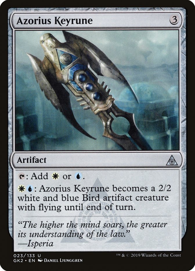 Azorius Keyrune [Ravnica Allegiance Guild Kit] | Black Swamp Games