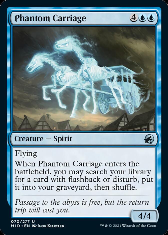 Phantom Carriage [Innistrad: Midnight Hunt] | Black Swamp Games