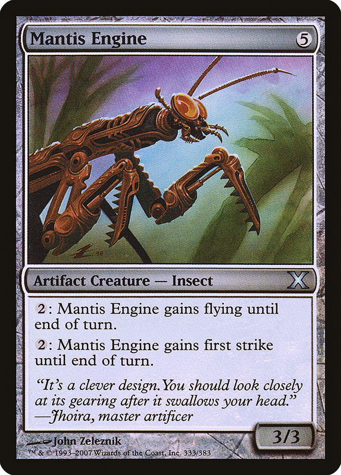 Mantis Engine (Premium Foil) [Tenth Edition] | Black Swamp Games