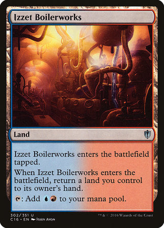 Izzet Boilerworks [Commander 2016] | Black Swamp Games