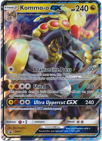 Kommo-o GX (SM71) (Jumbo Card) [Sun & Moon: Black Star Promos] | Black Swamp Games