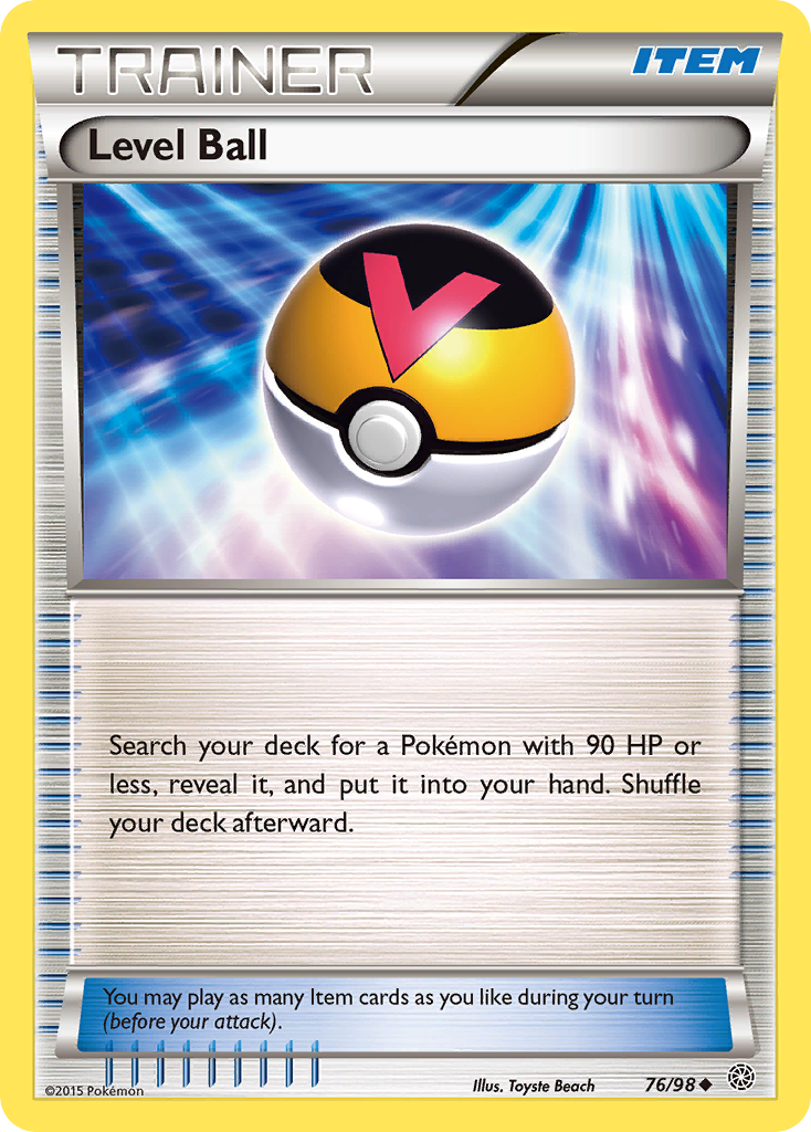 Level Ball (76/98) [XY: Ancient Origins] | Black Swamp Games