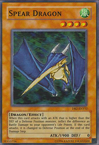 Spear Dragon [DB2-EN152] Super Rare | Black Swamp Games