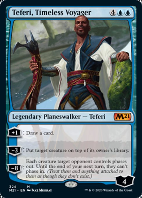 Teferi, Timeless Voyager [Core Set 2021] | Black Swamp Games