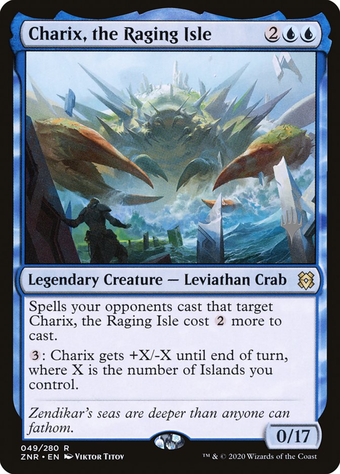 Charix, the Raging Isle (Promo Pack) [Zendikar Rising Promos] | Black Swamp Games