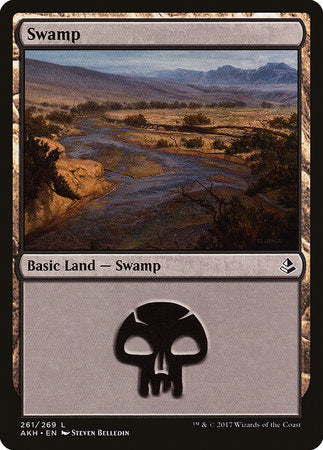 Swamp (261) [Amonkhet] | Black Swamp Games