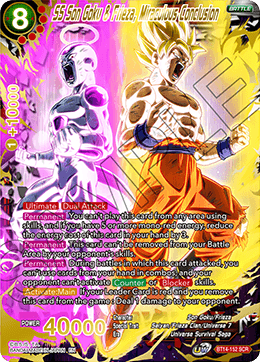 SS Son Goku & Frieza, Miraculous Conclusion (BT14-152) [Cross Spirits] | Black Swamp Games