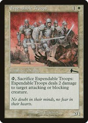 Expendable Troops [Urza's Legacy] | Black Swamp Games