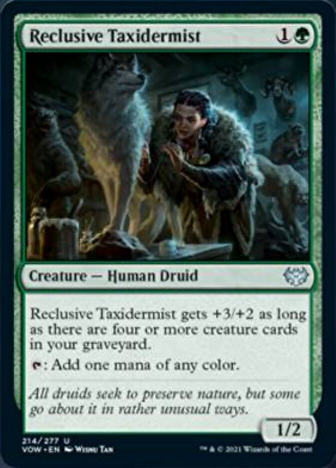 Reclusive Taxidermist [Innistrad: Crimson Vow] | Black Swamp Games