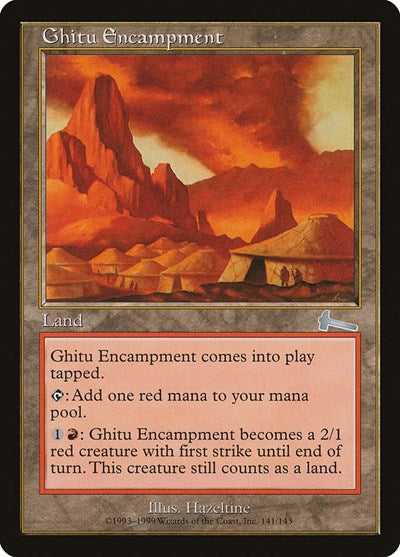 Ghitu Encampment [Urza's Legacy] | Black Swamp Games