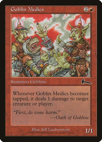 Goblin Medics [Urza's Legacy] | Black Swamp Games