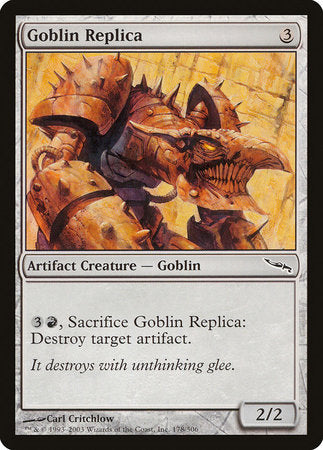 Goblin Replica [Mirrodin] | Black Swamp Games