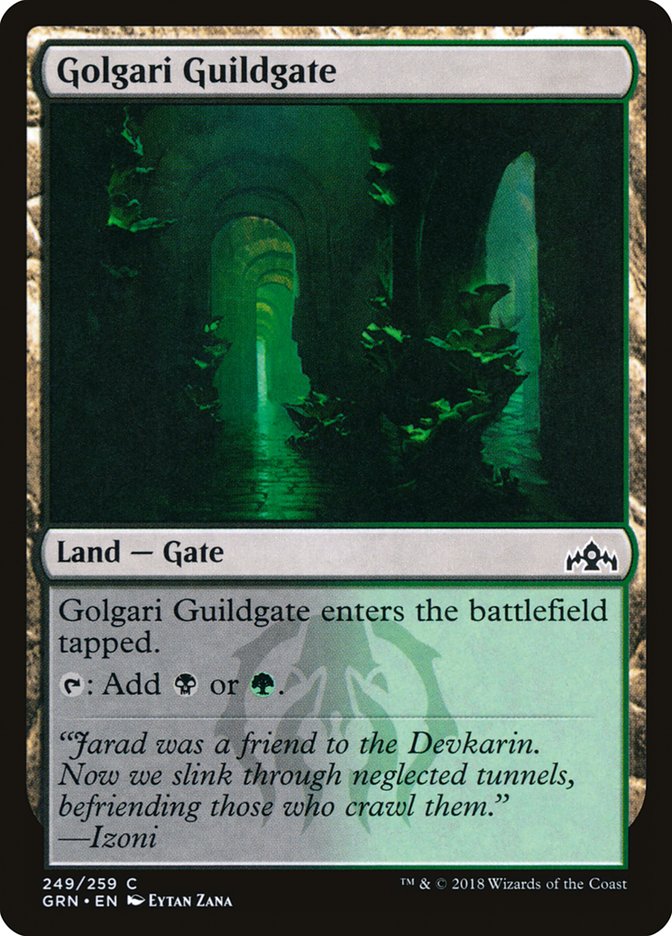 Golgari Guildgate (249/259) [Guilds of Ravnica] | Black Swamp Games