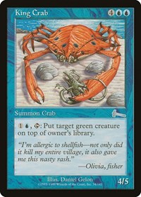 King Crab [Urza's Legacy] | Black Swamp Games