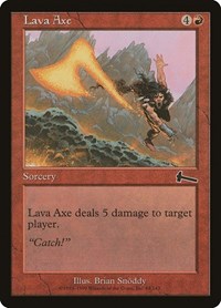 Lava Axe [Urza's Legacy] | Black Swamp Games