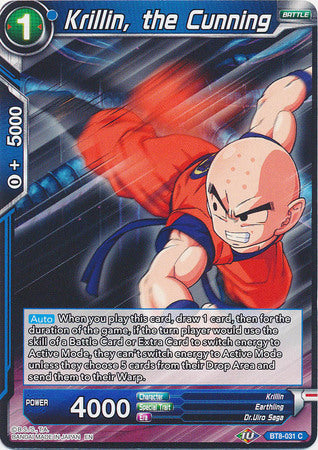 Krillin, the Cunning [BT8-031] | Black Swamp Games