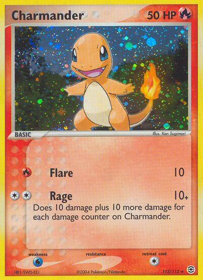 Charmander (113/112) [EX: FireRed & LeafGreen] | Black Swamp Games