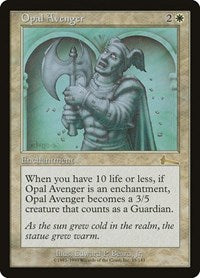 Opal Avenger [Urza's Legacy] | Black Swamp Games