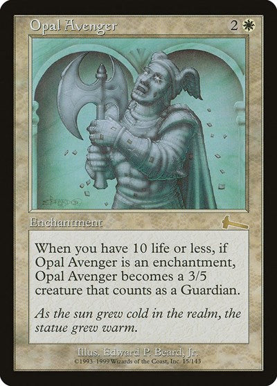Opal Avenger [Urza's Legacy] | Black Swamp Games