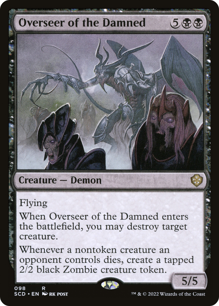 Overseer of the Damned [Starter Commander Decks] | Black Swamp Games