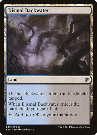 Dismal Backwater [Khans of Tarkir] | Black Swamp Games