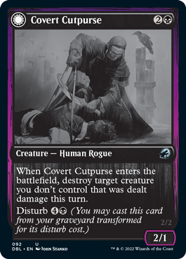 Covert Cutpurse // Covetous Geist [Innistrad: Double Feature] | Black Swamp Games