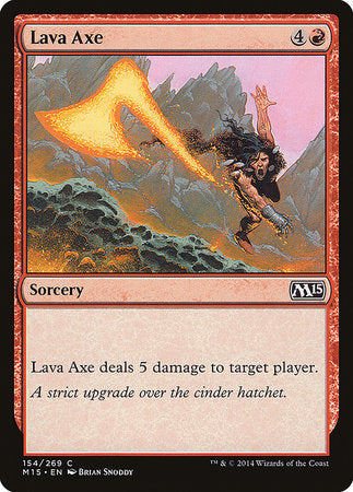 Lava Axe [Magic 2015] | Black Swamp Games