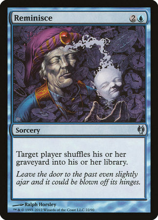 Reminisce [Duel Decks: Izzet vs. Golgari] | Black Swamp Games