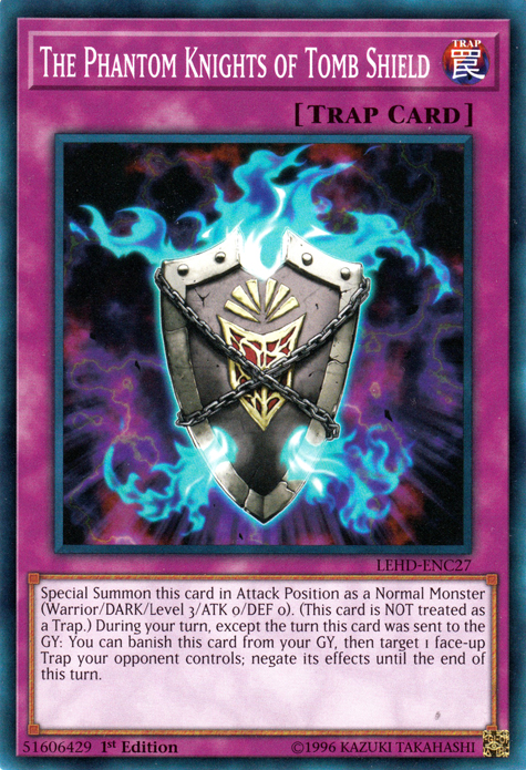The Phantom Knights of Tomb Shield [LEHD-ENC27] Common | Black Swamp Games