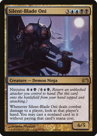Silent-Blade Oni [Planechase 2012] | Black Swamp Games