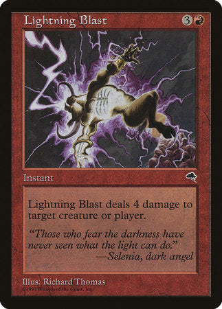 Lightning Blast [Tempest] | Black Swamp Games