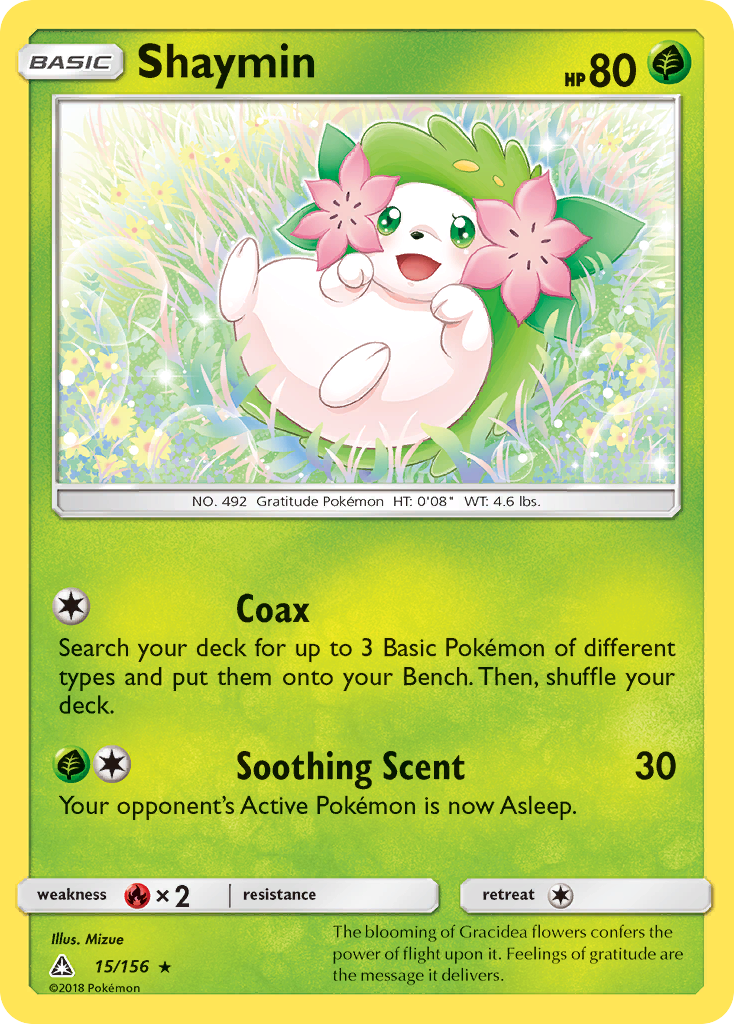 Shaymin (15/156) [Sun & Moon: Ultra Prism] | Black Swamp Games