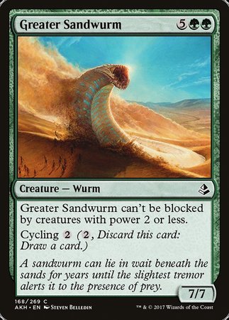 Greater Sandwurm [Amonkhet] | Black Swamp Games