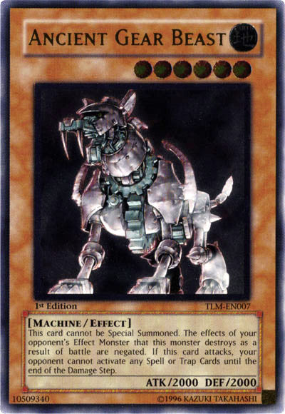 Ancient Gear Beast [TLM-EN007] Ultimate Rare | Black Swamp Games