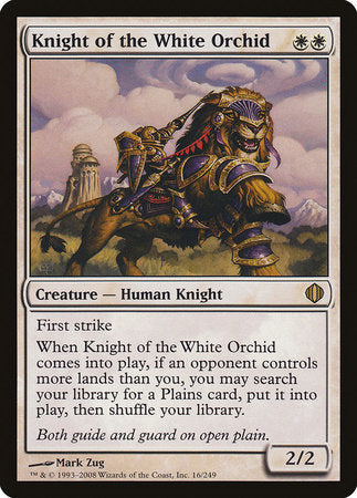 Knight of the White Orchid [Shards of Alara] | Black Swamp Games