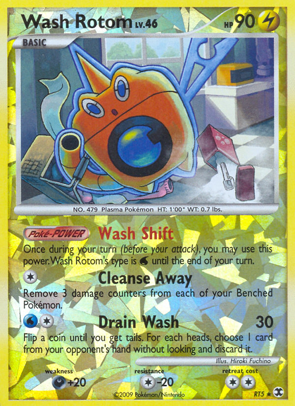 Wash Rotom (RT5) [Platinum: Rising Rivals] | Black Swamp Games