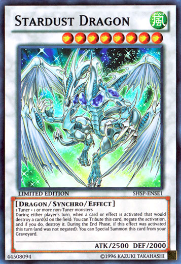 Stardust Dragon [SHSP-ENSE1] Super Rare | Black Swamp Games