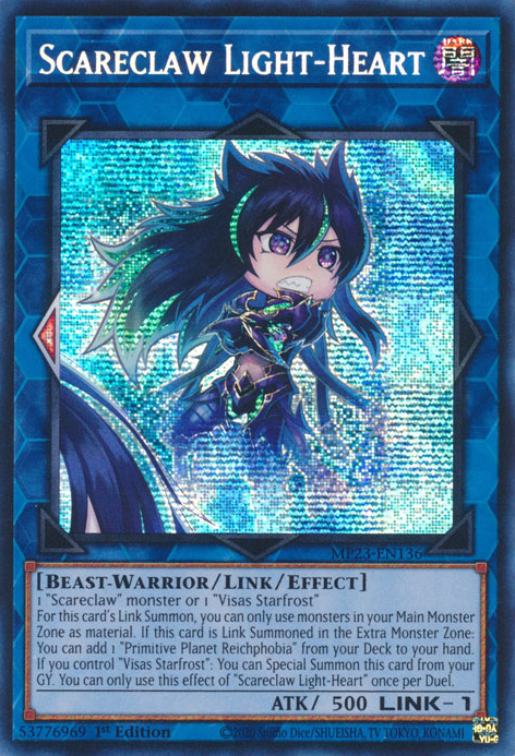 Scareclaw Light-Heart [MP23-EN136] Prismatic Secret Rare | Black Swamp Games