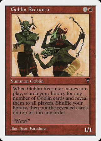 Goblin Recruiter [Anthologies] | Black Swamp Games