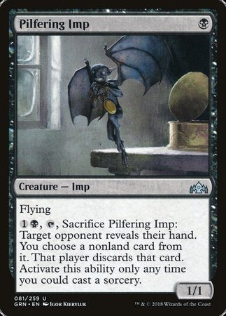 Pilfering Imp [Guilds of Ravnica] | Black Swamp Games