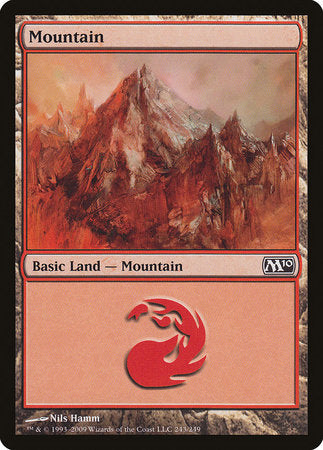 Mountain (243) [Magic 2010] | Black Swamp Games