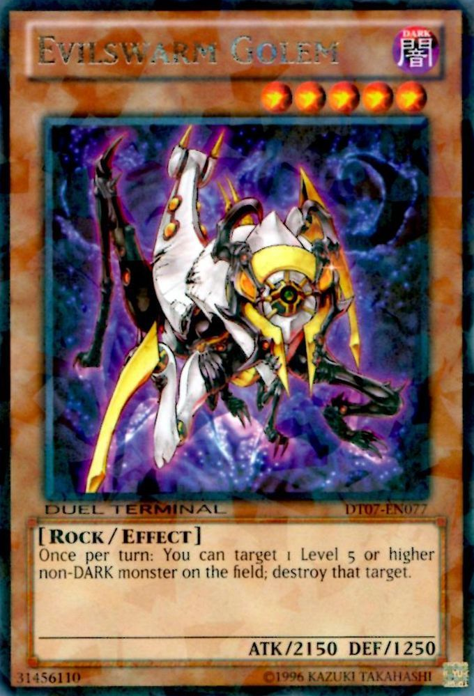 Evilswarm Golem [DT07-EN077] Rare | Black Swamp Games