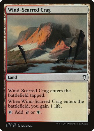 Wind-Scarred Crag [Commander Anthology Volume II] | Black Swamp Games